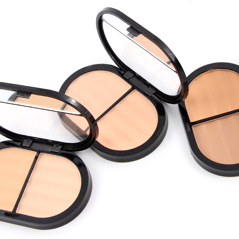 Miss Rose 2 Color Face Powder
