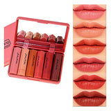 Pack of 6 - Heng Fang Velvet Matte Waterproof Mini Lipstick