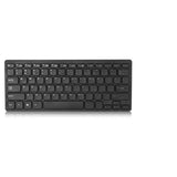 JEDEL WS4100 Sleek Black Portable Wireless Bluetooth Keyboard