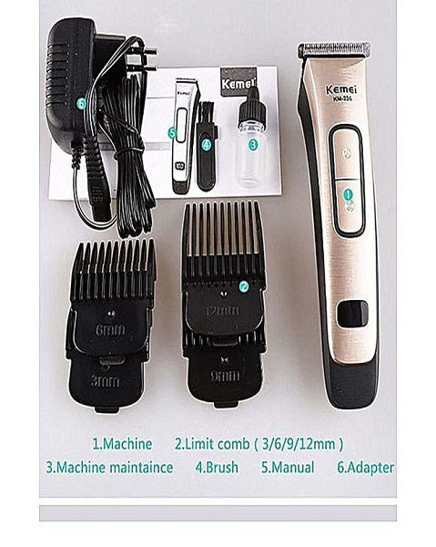 KM-236 - Professional Corded Clipper - Silver