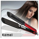 Kemei Hair Straightener with Temperature Control Plate For Women - KM-531