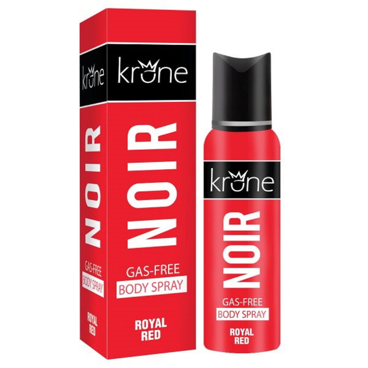 Krone Noir Royal Red Gas Free Body Spray For Unisex - 120 ml