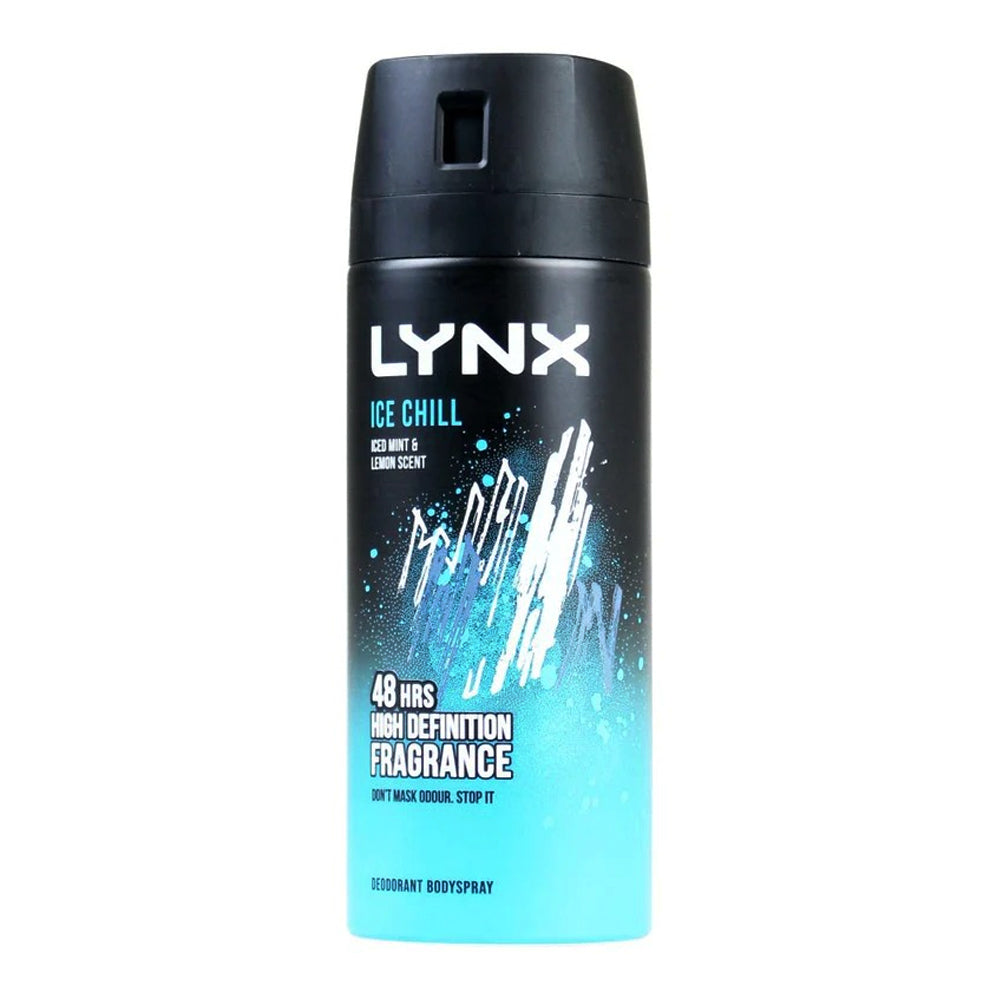 LYNX Ice Chill Body Spray Deodorant For Men – 150 ml