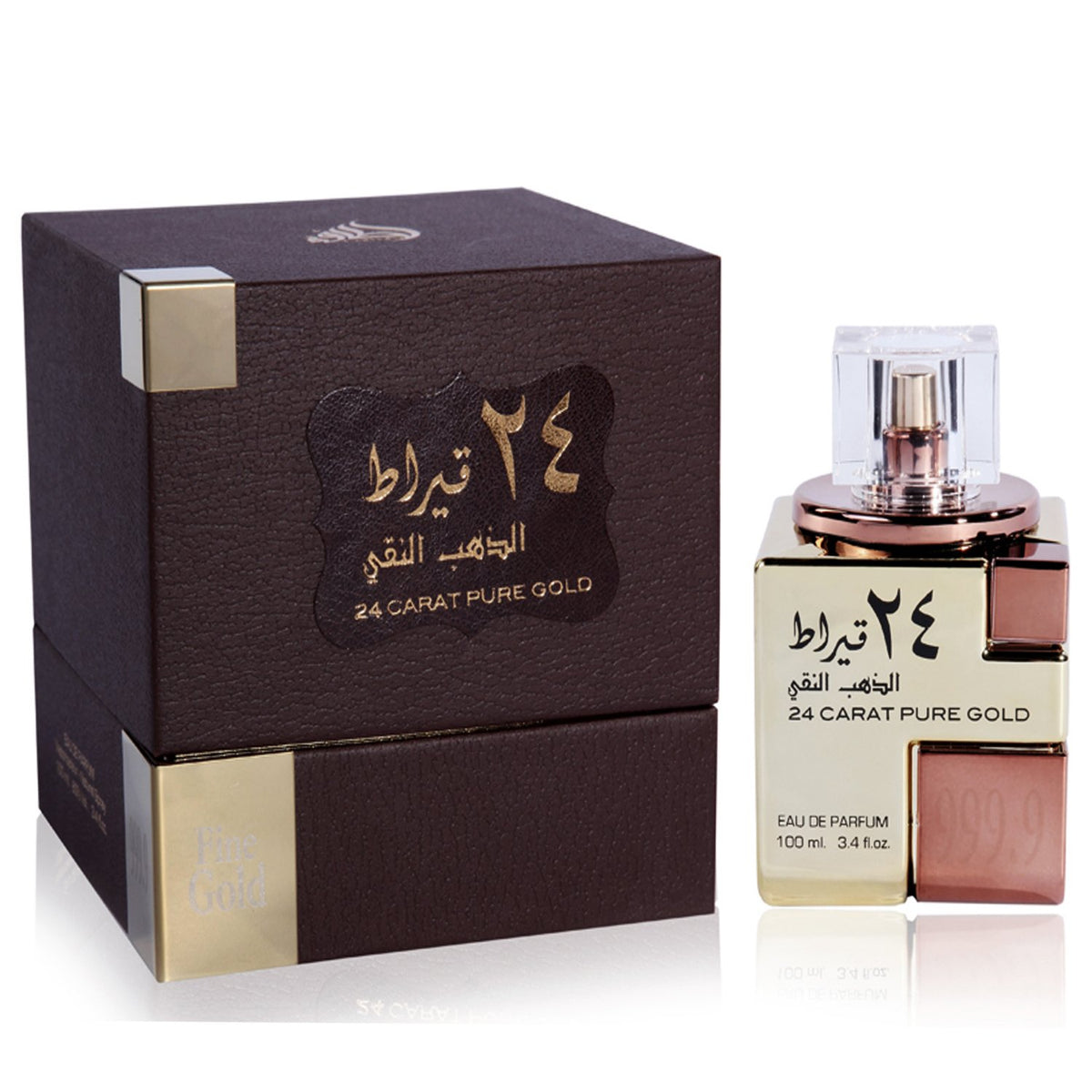 Lattafa 24 Carat Pure Gold Perfume For Unisex – 100 ml