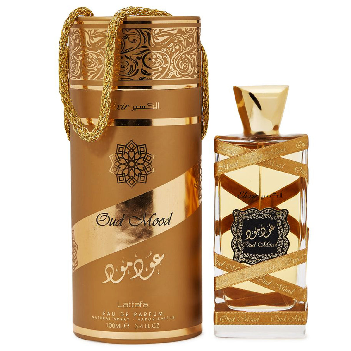 Lattafa Oud Mood Elixir Arabic Perfume For Unisex - 100 ml