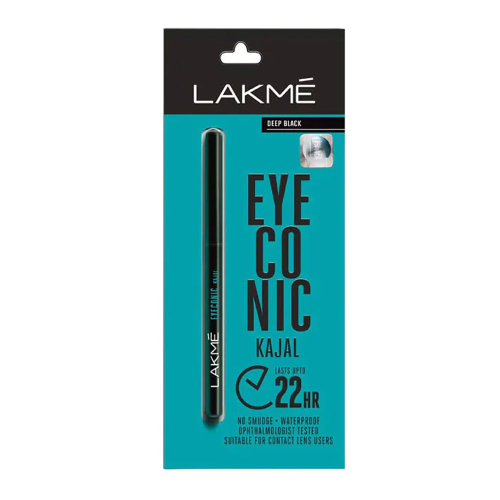 Lakme Eyeconic Black Kajal Pencil – 0.35 Gram