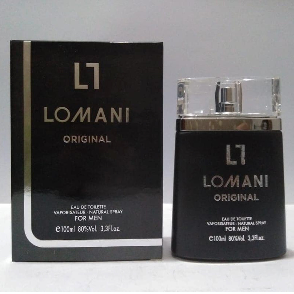 Lomani Original Black Perfume For Men – 100 ml