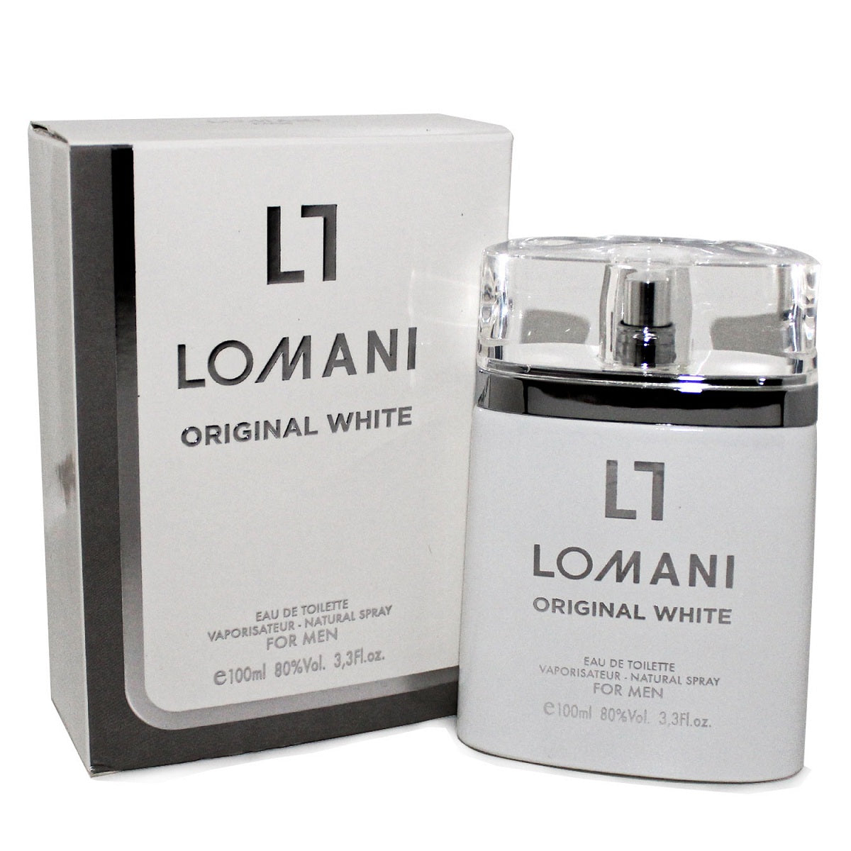 Lomani Original White Perfume For Men - 100 ml