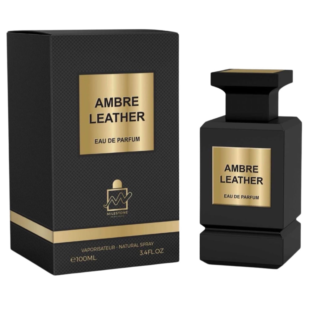 Milestone Ambre Leather Perfume For Men – 100 ml