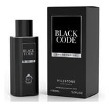 Milestone Black Code Perfume For Men - 100 ml