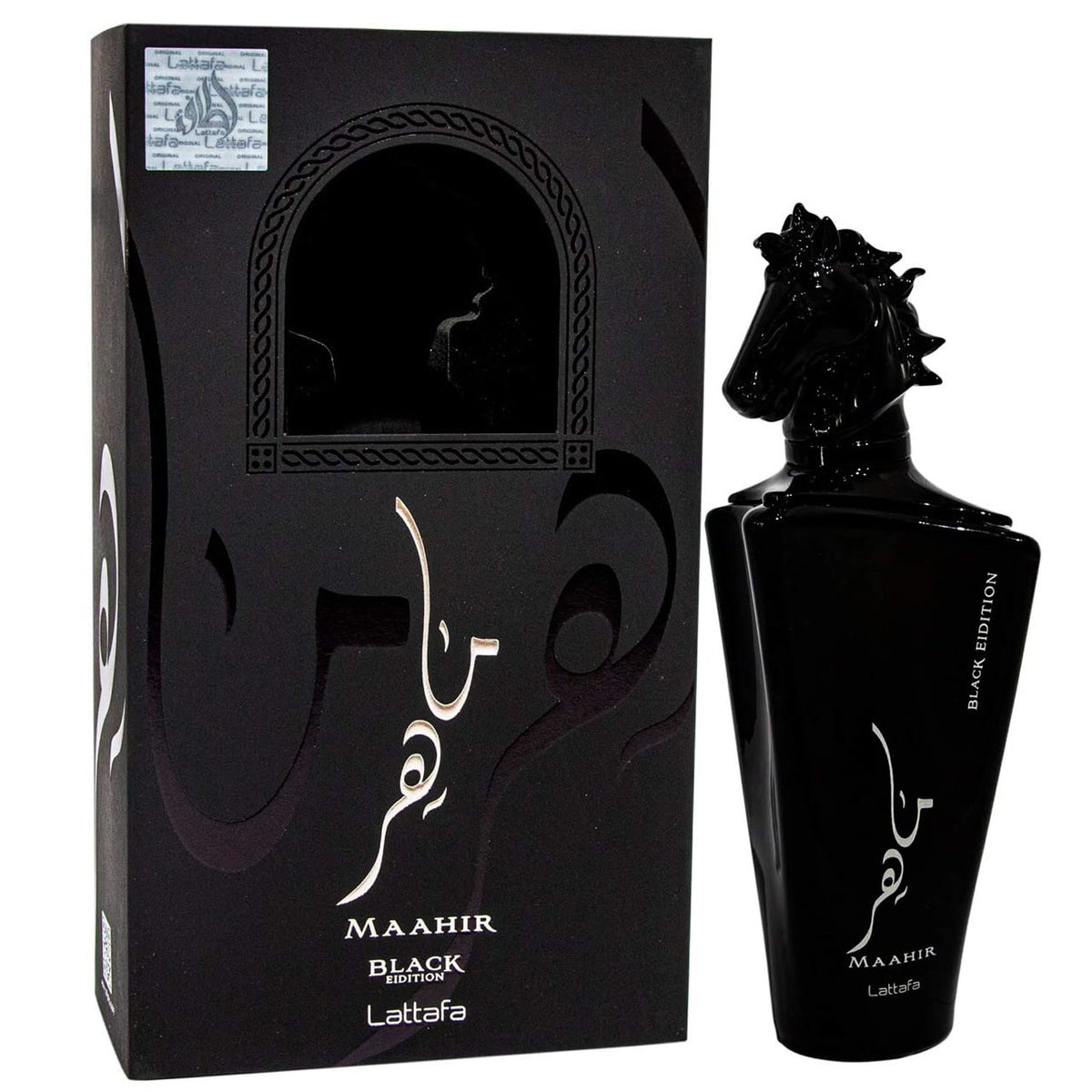 Lattafa Maahir Black Perfume For Unisex – 100 ml
