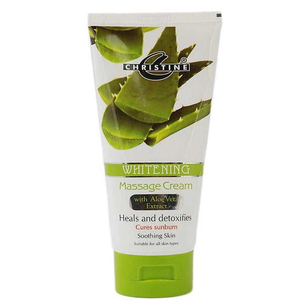 Christine Whitening Massage Cream With Aloe Vera Extract 150 gm