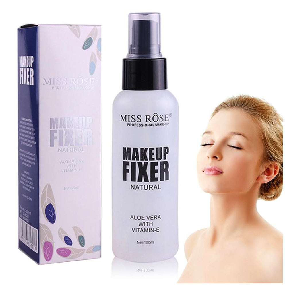 Miss Rose Makeup Fixer Natural with Aloe Vera with Vitamin E - 100 ml