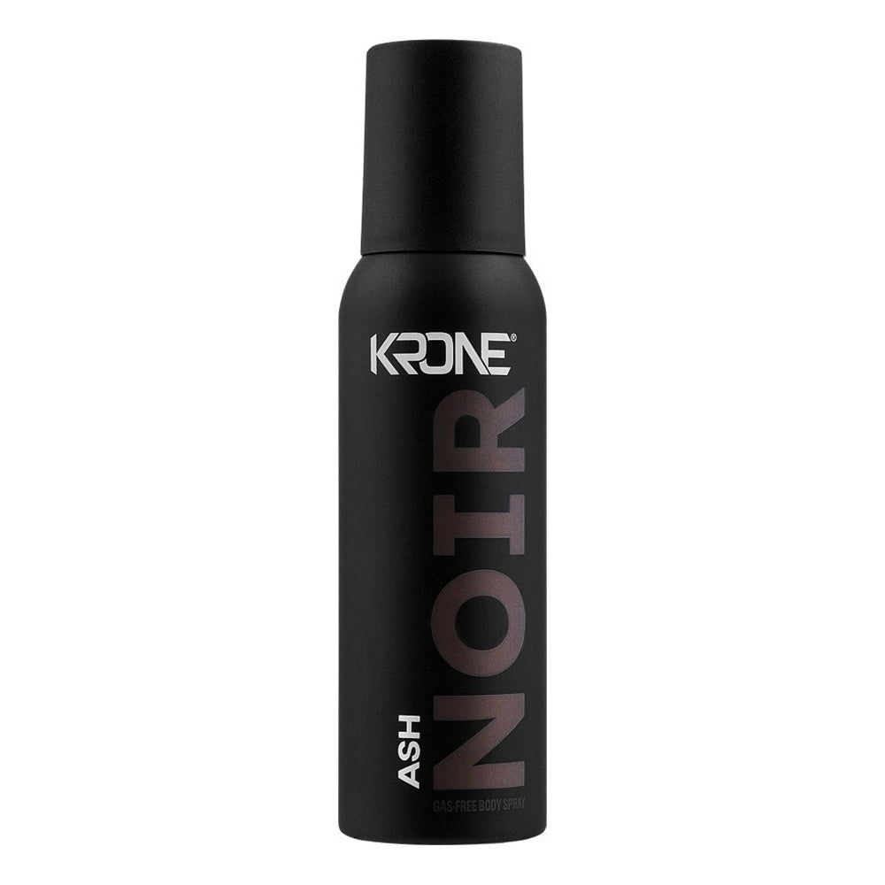 Krone Noir Ash Gas Free Body Spray For Unisex – 120 ml