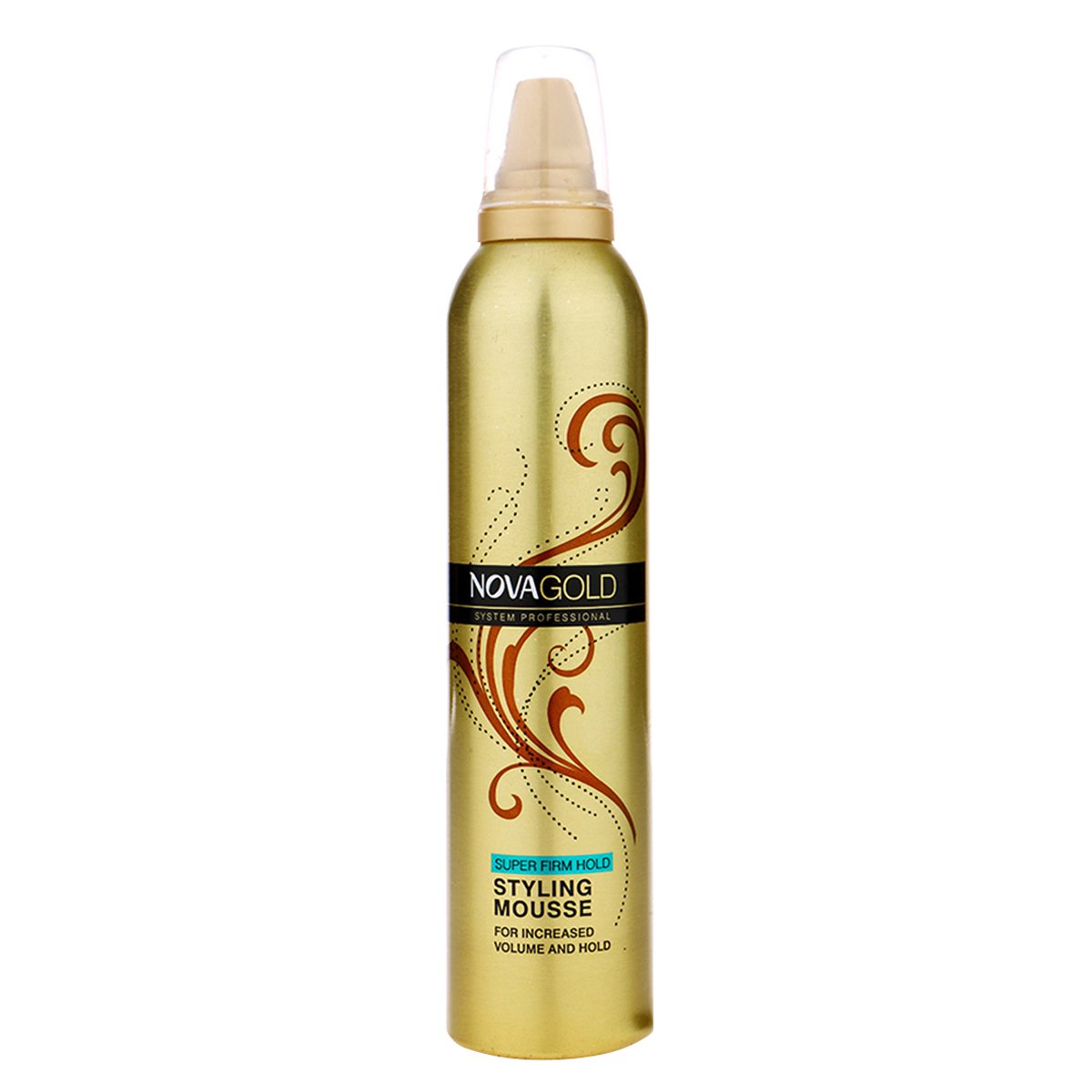 Nova Gold Hair Styling Mousse For Unisex – 300 ml