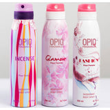 Pack of 3 - Opio Body Spray Deodorant For Women – 200 ml