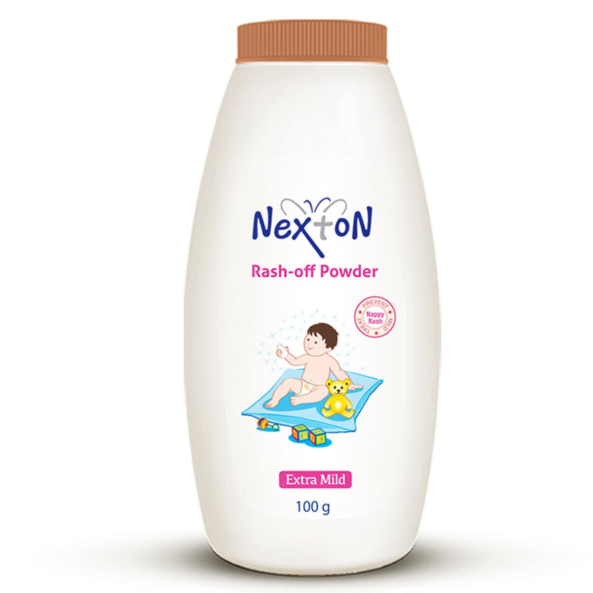Nexton Baby Talc Powder ( Rash Off Powder ) - 100 Gram