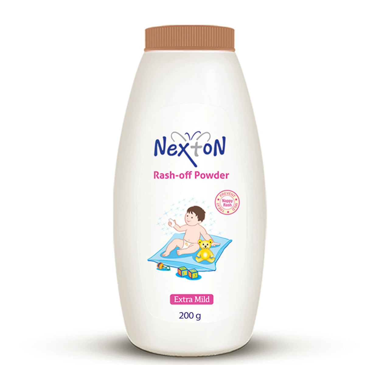 Nexton Baby Talc Powder ( Rash Off Powder ) - 200 Gram