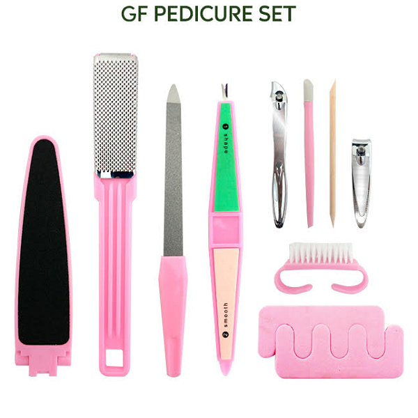 Face Pedicure Set Card For Women