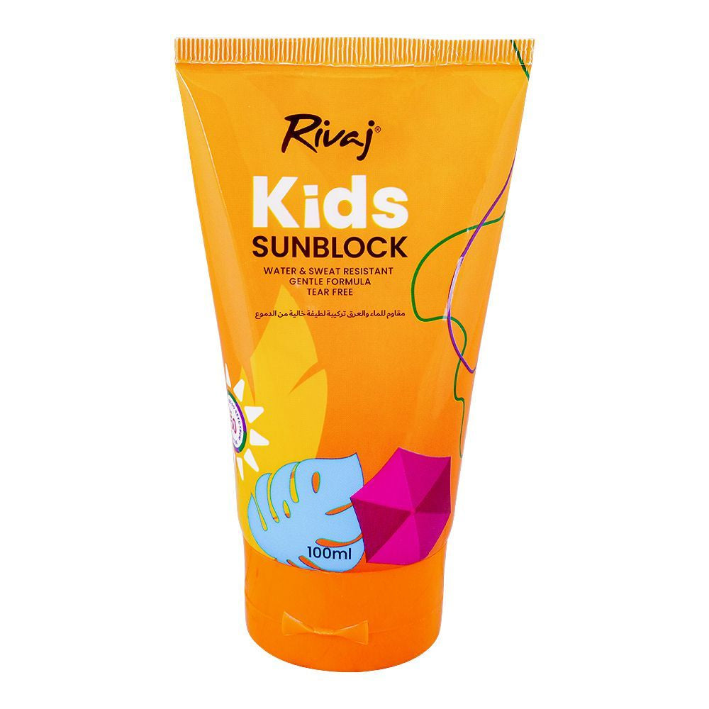 Rivaj Kids Sunblock SPF 50 + 100 ml