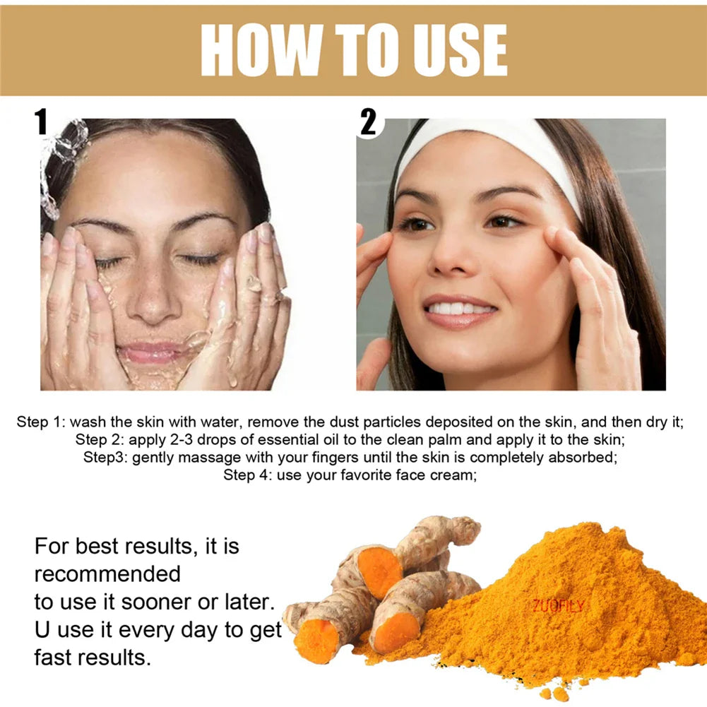 Anti-Aging Turmeric Essential Oil Serum
