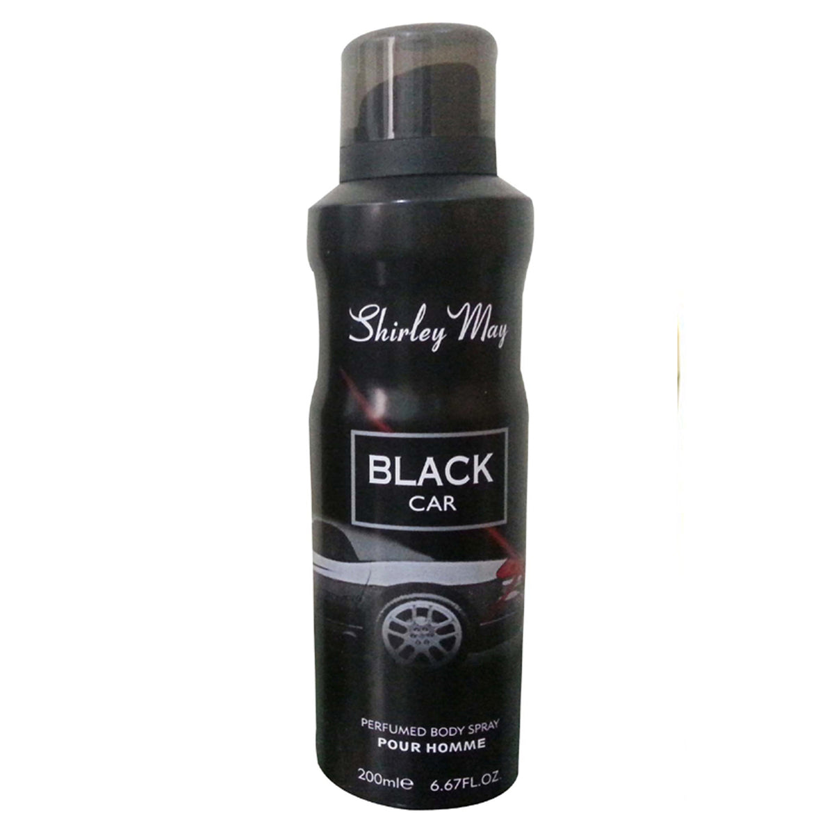 Shirley May Black Car Body Spray Deodorant For Men – 200 ml