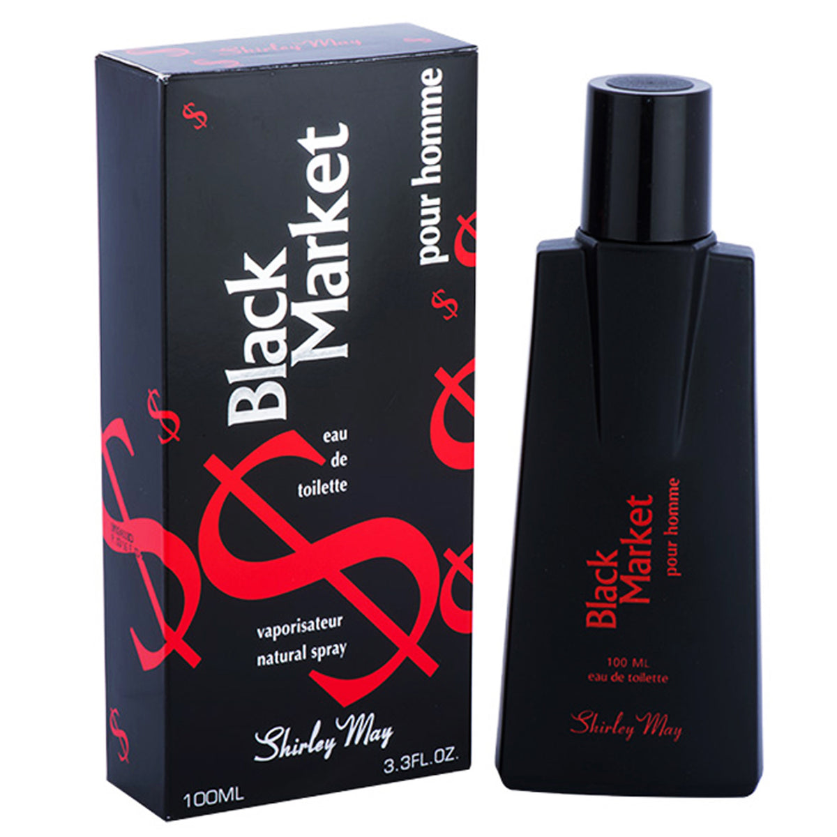 Shirley May Black Market Perfume For Men - 100 ml