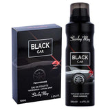 Bundle Offer - Shirley May Black Car Perfume and Body Spray Men – 100 ml & 200 ml