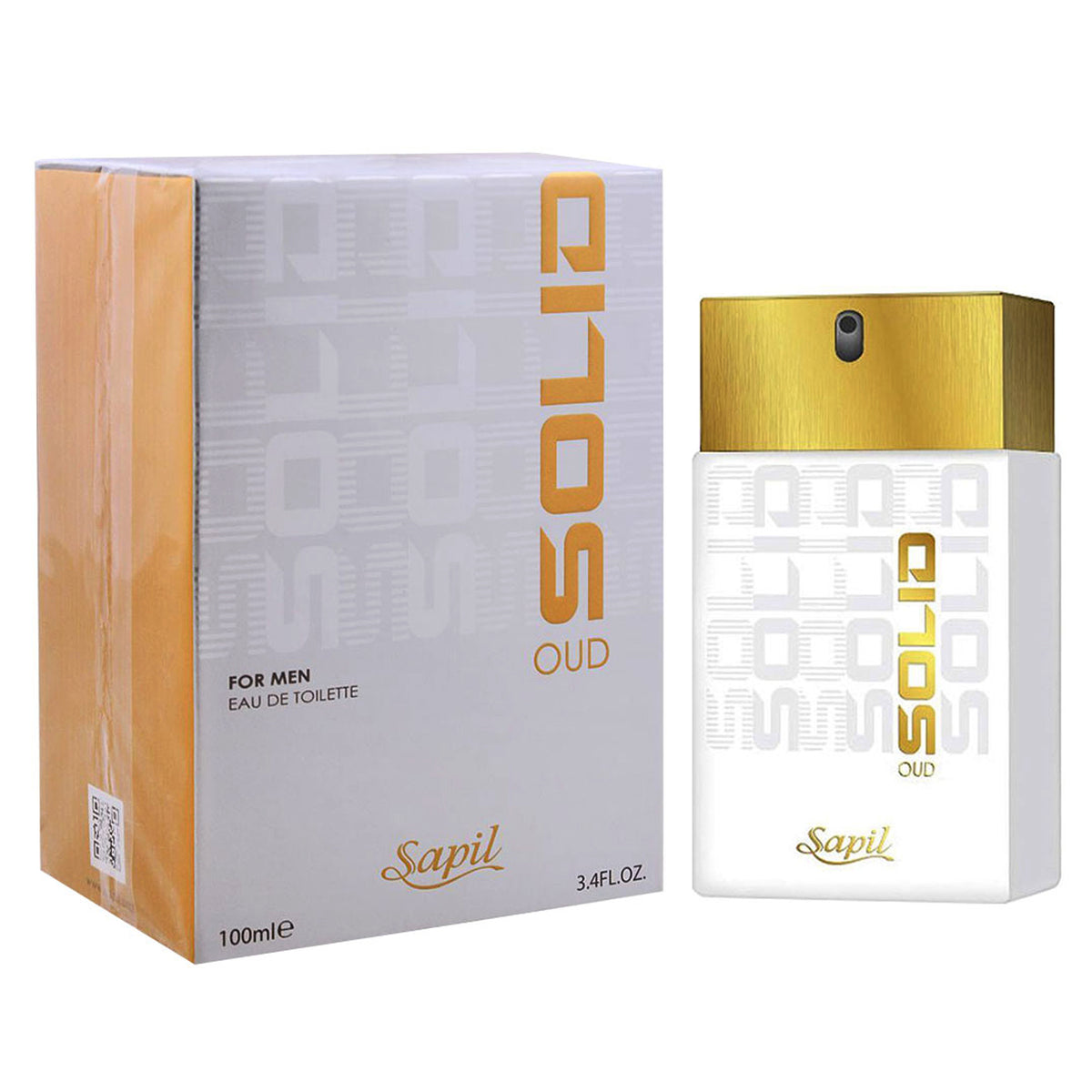 Sapil Solid Oud Perfume For Men - 100 ml