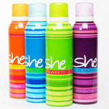 Pack of 3 - She Body Spray Deodorant For Women - 200 ml (Multi Color)