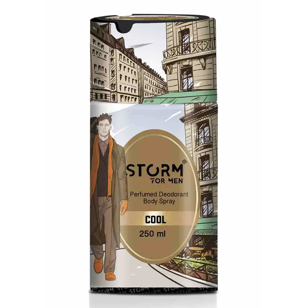 Storm Cool Perfumed Body Spray For Men - 250 ml