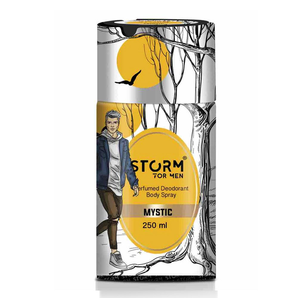 Storm Mystic Perfumed Body Spray For Men- 250 ml