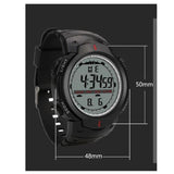 Black Rubber Digital Watch For Boys – Black