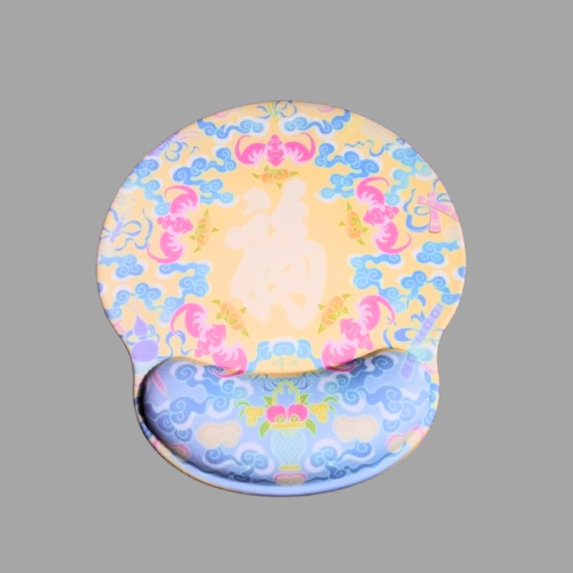 Memory Gel Mouse Pad with Wrist Support- Ergonomic Gel  Silicone- Non-Slip rubberized Base