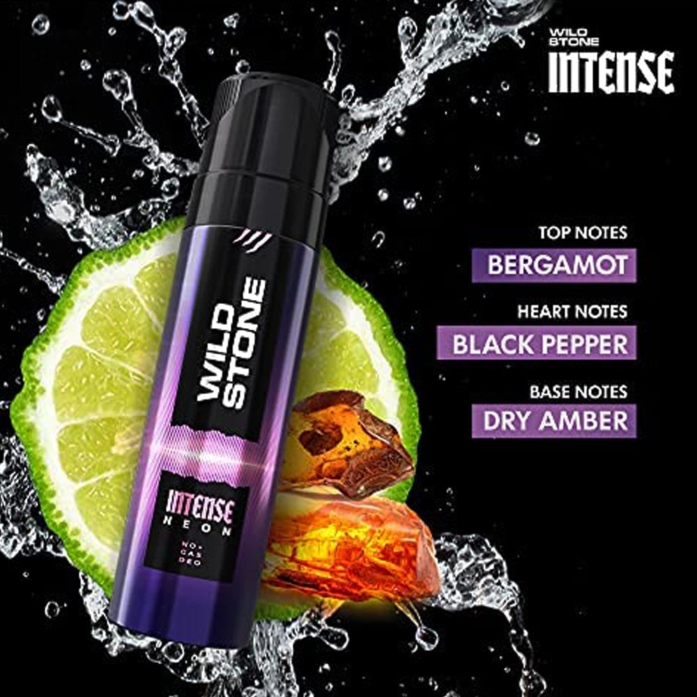 Wild Stone Intense Neon Perfume Body Spray For Men – 120 ml