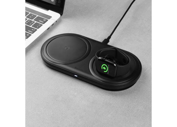 Baseus Planet 2in1 cable winder wireless charger