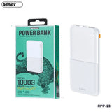 Remax 10000mAh RPP-23 Lango II Series 2.4A Power Bank White