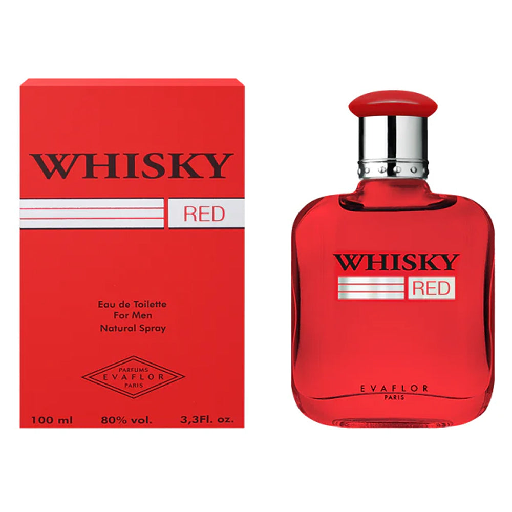 Evaflor Whisky Red Perfume For Men – 100 ml