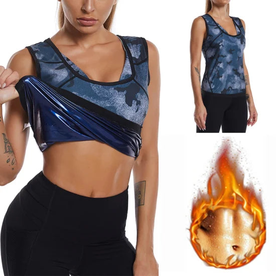 Body Sweat Shaper Waist Trainer Corsets Slimming Shirt For Men & Women