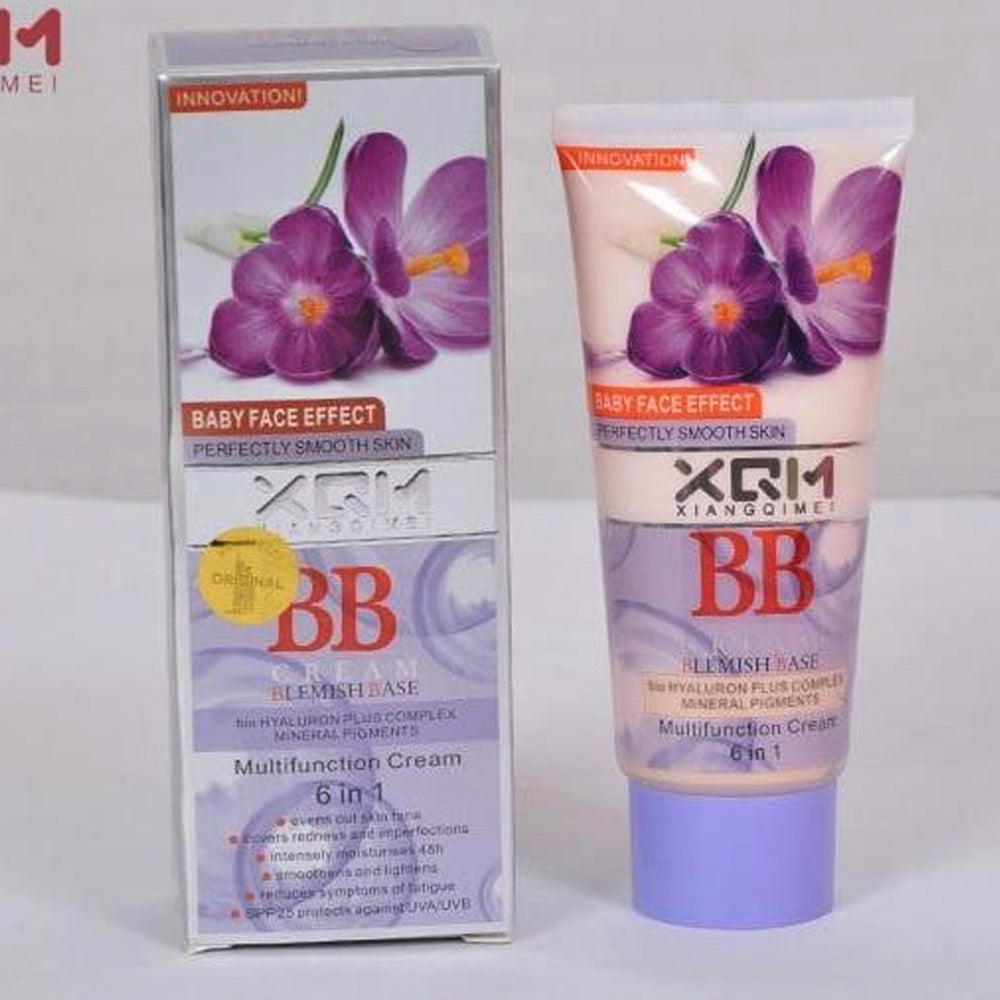 XQM BB Blemish Base Multi-function 6 in 1 Lavender Cream - 65 ml
