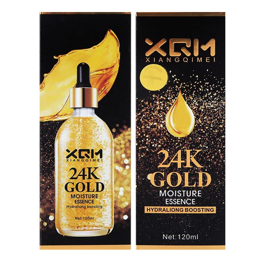 XQM 24K Gold Moisture Serum Essence Hydraliong Boosting - 120 ml