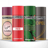 Pack of 6 - Xclusive Multi-color Body Spray Deodorant For Unisex - 200 ml (Each)