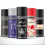Pack of 6 - Xclusive Multi-color Body Spray Deodorant For Unisex - 200 ml (Each)