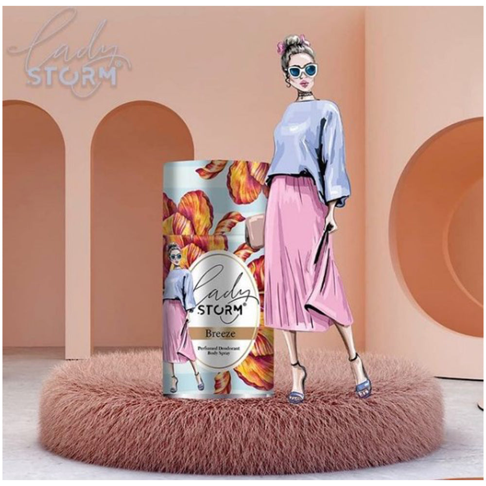 Storm Breeze Perfumed Body Spray For Ladies – 250 ml