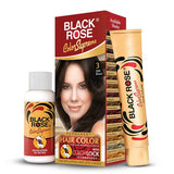 Black Rose Hair Supreme Color Dark Brown - No. 03
