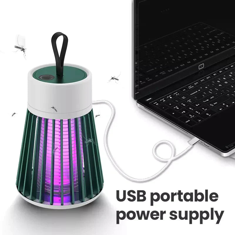 Electric LED UV Mosquito Killer Lamp, Portable Mini Mosquito Insect Killer