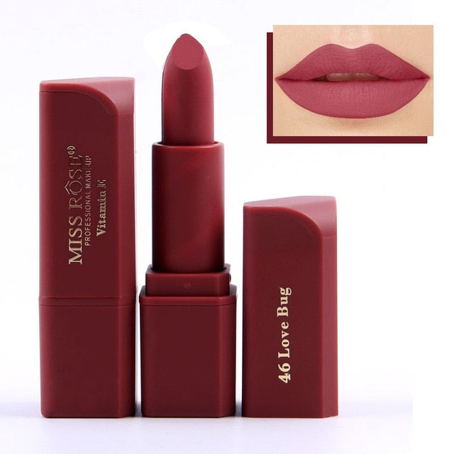 Set of 8 - Miss Rose Fashion Vitamin E Lipstick