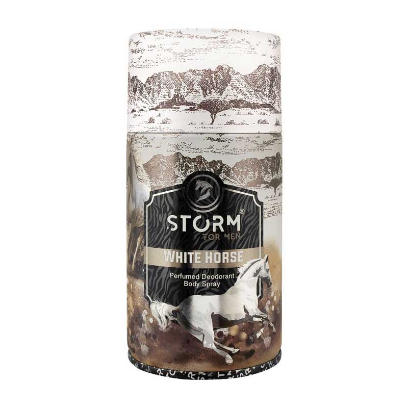 Storm White Horse Perfumed Body Spray For Men – 250 ml